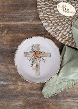 Floral Center Cross - Floral Center Cross