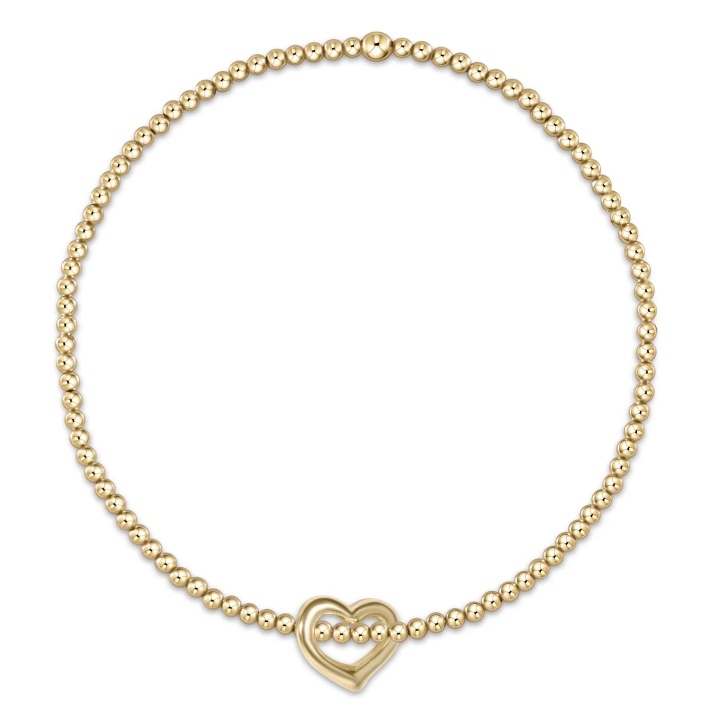 egirl Classic Gold 2mm Love Small Gold Charm (Copy)