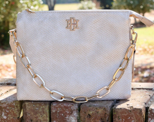 Ariana Crossbody Shimmer Champagne