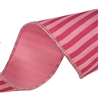SPRING PINK STRIPE 2.5” X10 YD