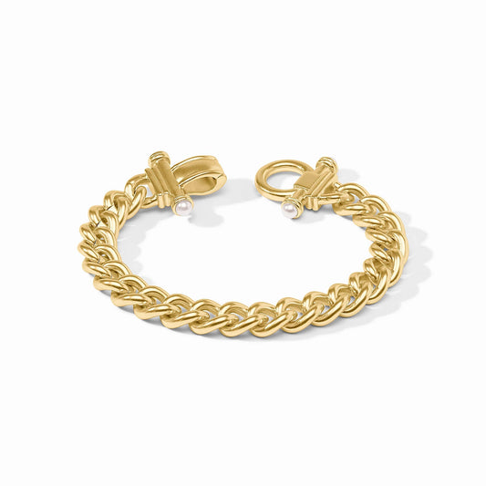 Dolce Demi Link Bracelet - Gold - Pearl