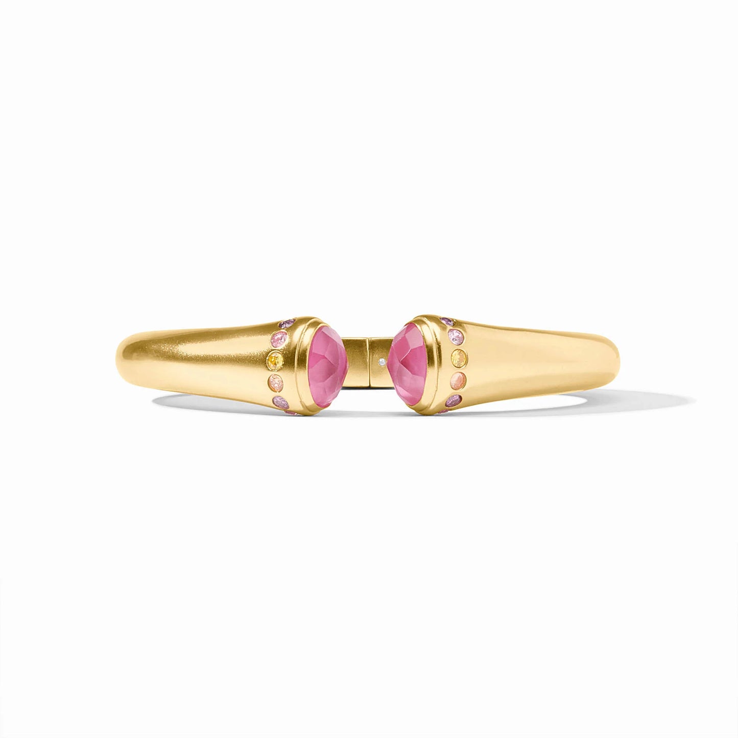 Rainbow Demi Cuff - Iridescent Tourmaline Pink with Pink Dawn halo