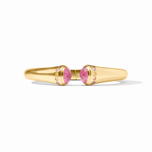 Rainbow Demi Cuff - Iridescent Tourmaline Pink with Pink Dawn halo