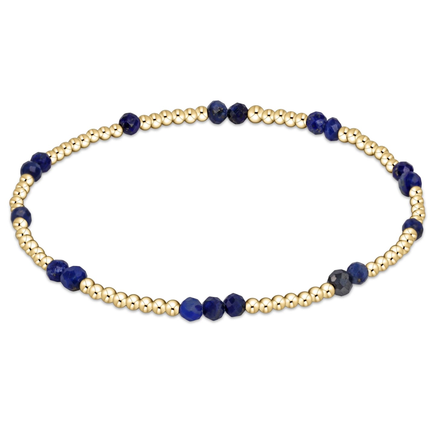 hope unwritten gemstone bracelet - lapis
