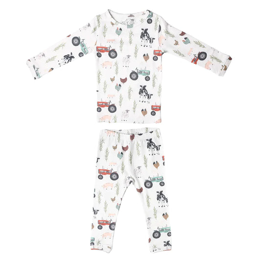 Jo - 2 piece long Sleeve Pajamas - 12M