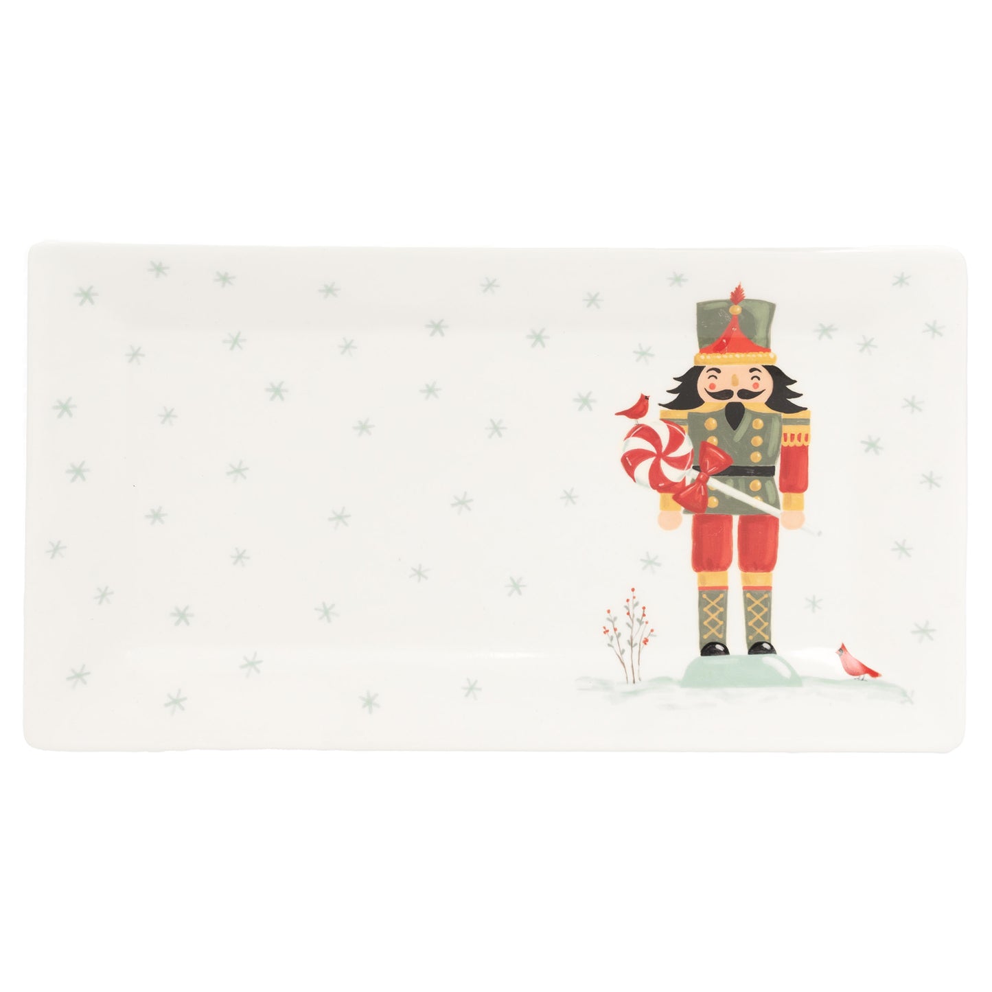 Frosty Fun Nutcracker Platter