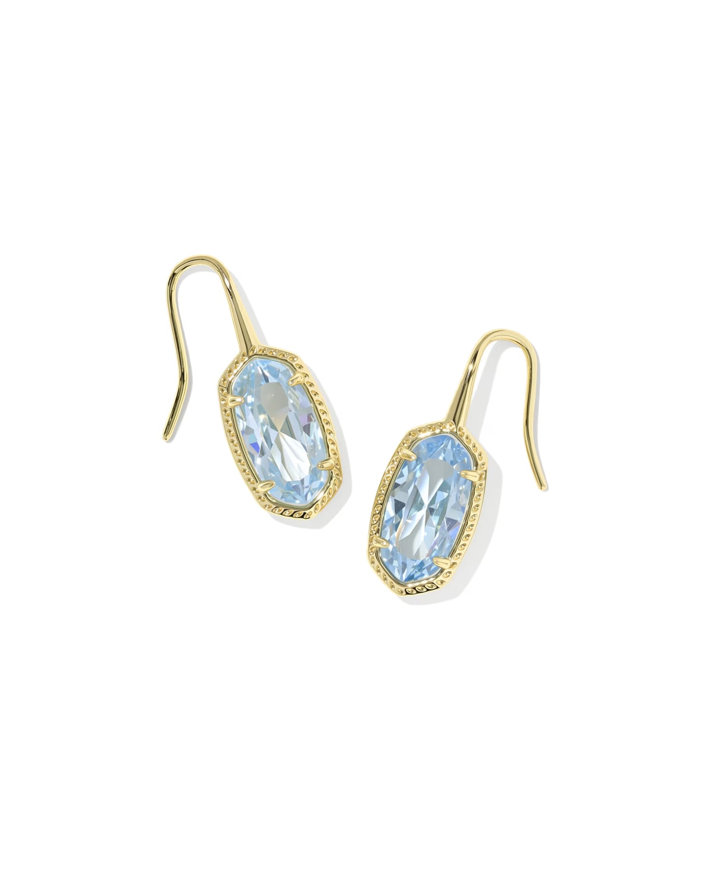 Lee luxe light blue earrings