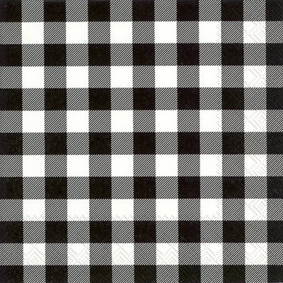 Buffalo Check Black & White
