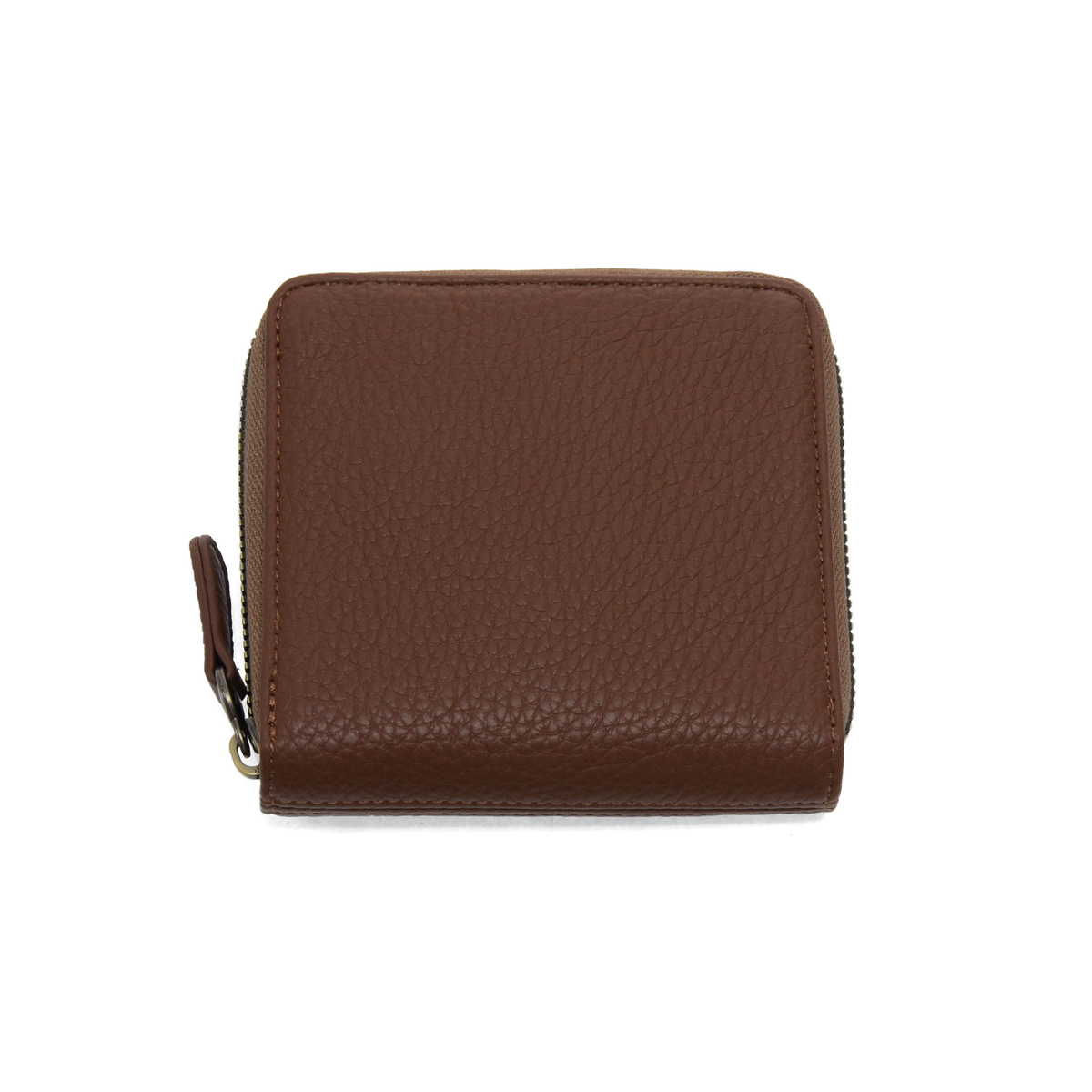 Coffee Palmer Square Zip Around Wallet