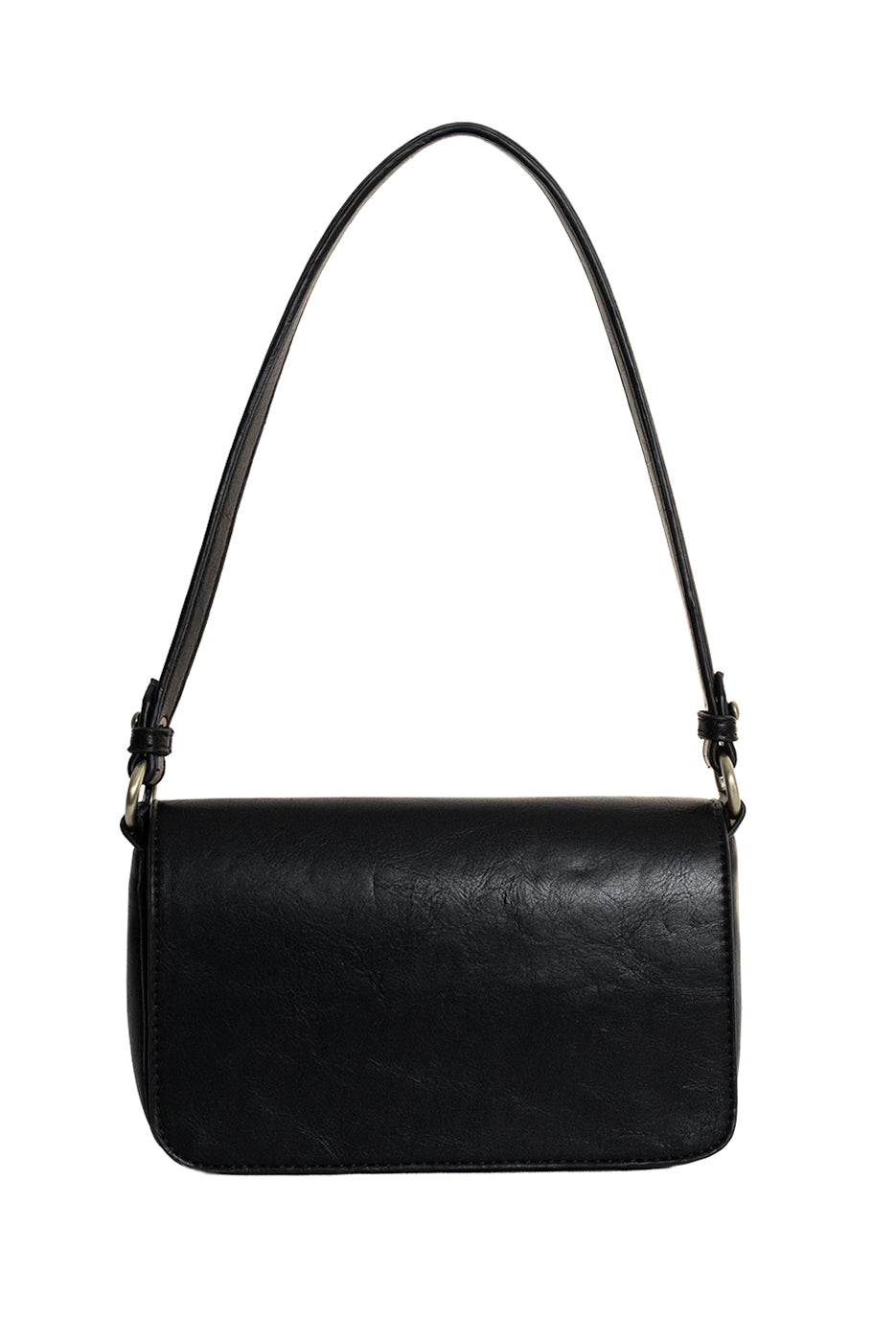 Nyla Flap Shoulder/Crossbody - Black