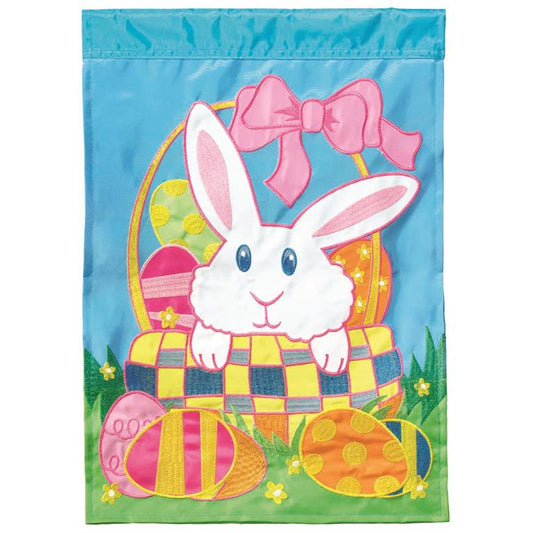 Easter Bunny Garden Flag