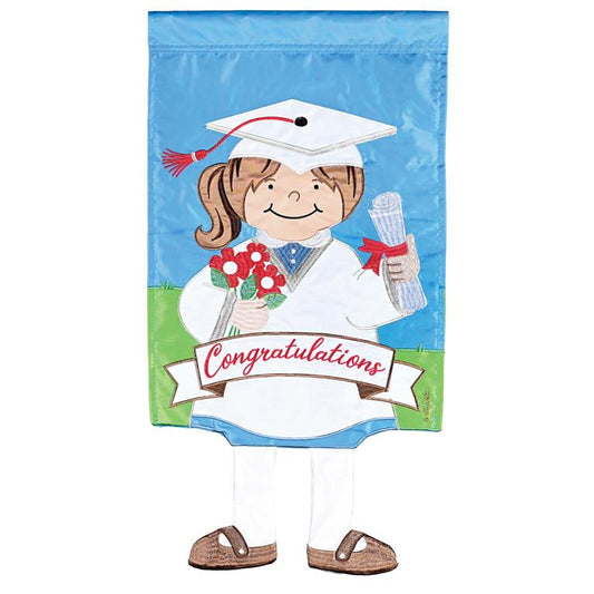 Crazy Legs graduation girl