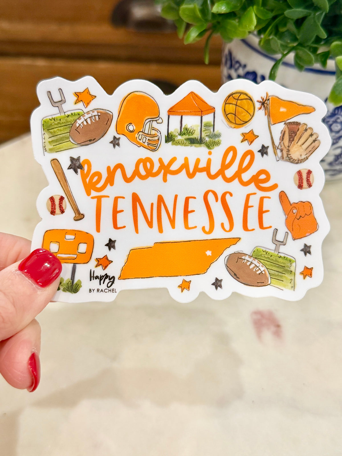 Knoxville Multi Sport Magnet