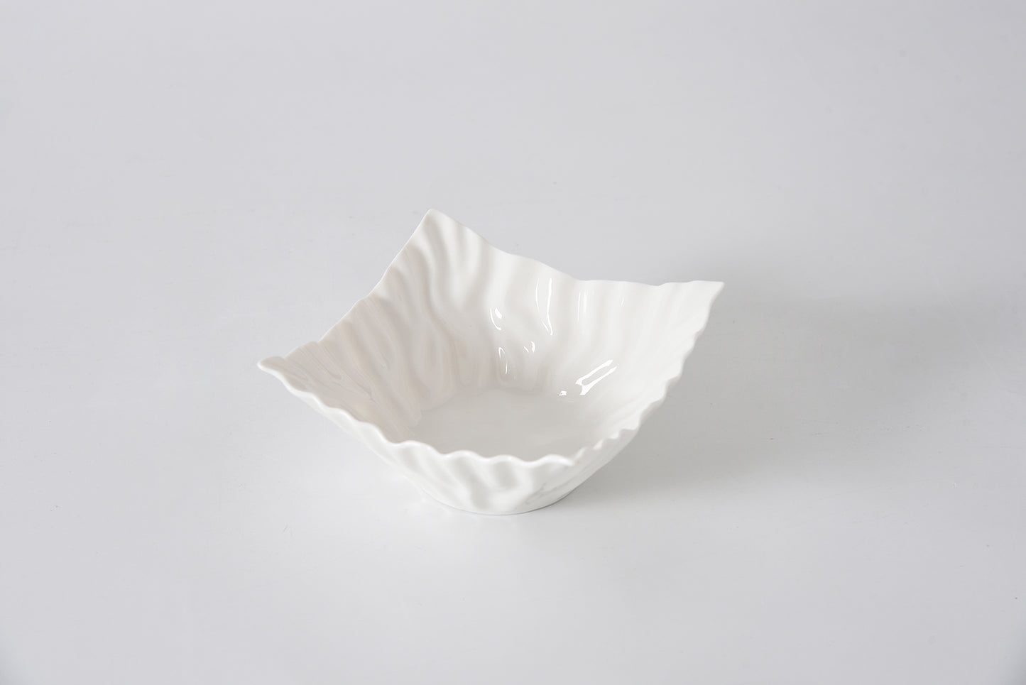 Mascali Bianca Square Snack Bowl