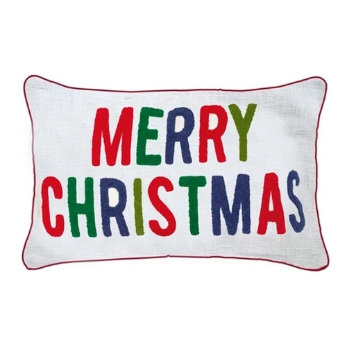 Merry Christmas Lumbar Pillow