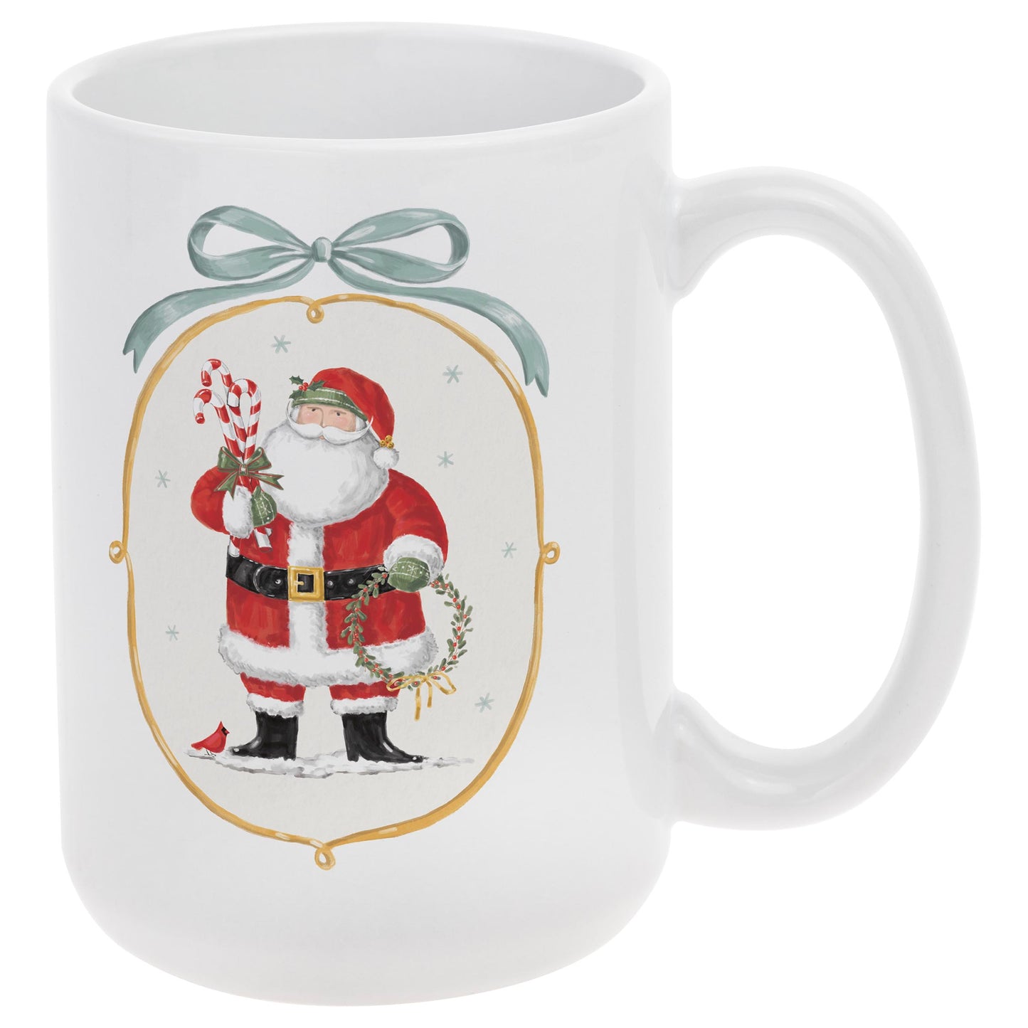 Frosty Fun Santa Mug