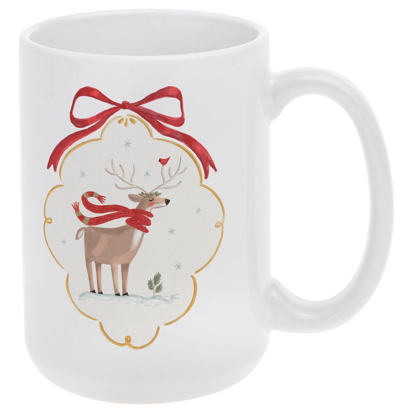 Frosty Fun Reindeer Mug