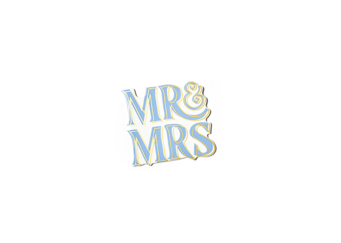 Blue Mr & Mrs. Mini