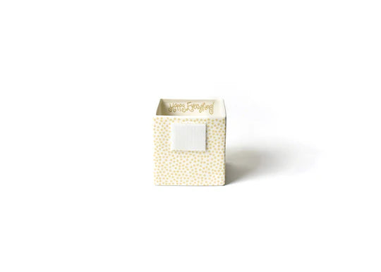 Neutral Small Dot Nesting Cube