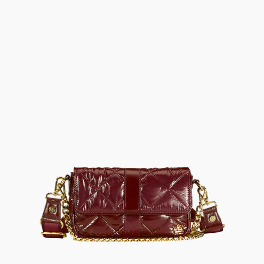 Maxed Out Bestie Baguette - Bordeaux Metallic