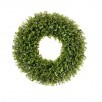 SPRING BOXWOOD WREATH 21"
