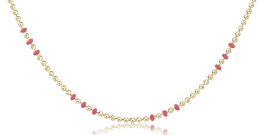 15" Choker Hope Joy - Bright Pink