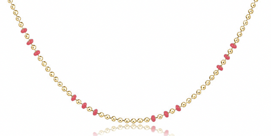 15" Choker Hope Joy - Bright Pink