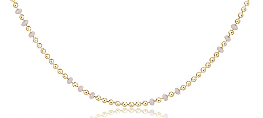 15" Choker Hope Joy - Off-White