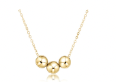 16" Necklace Gold-Joy 6mm