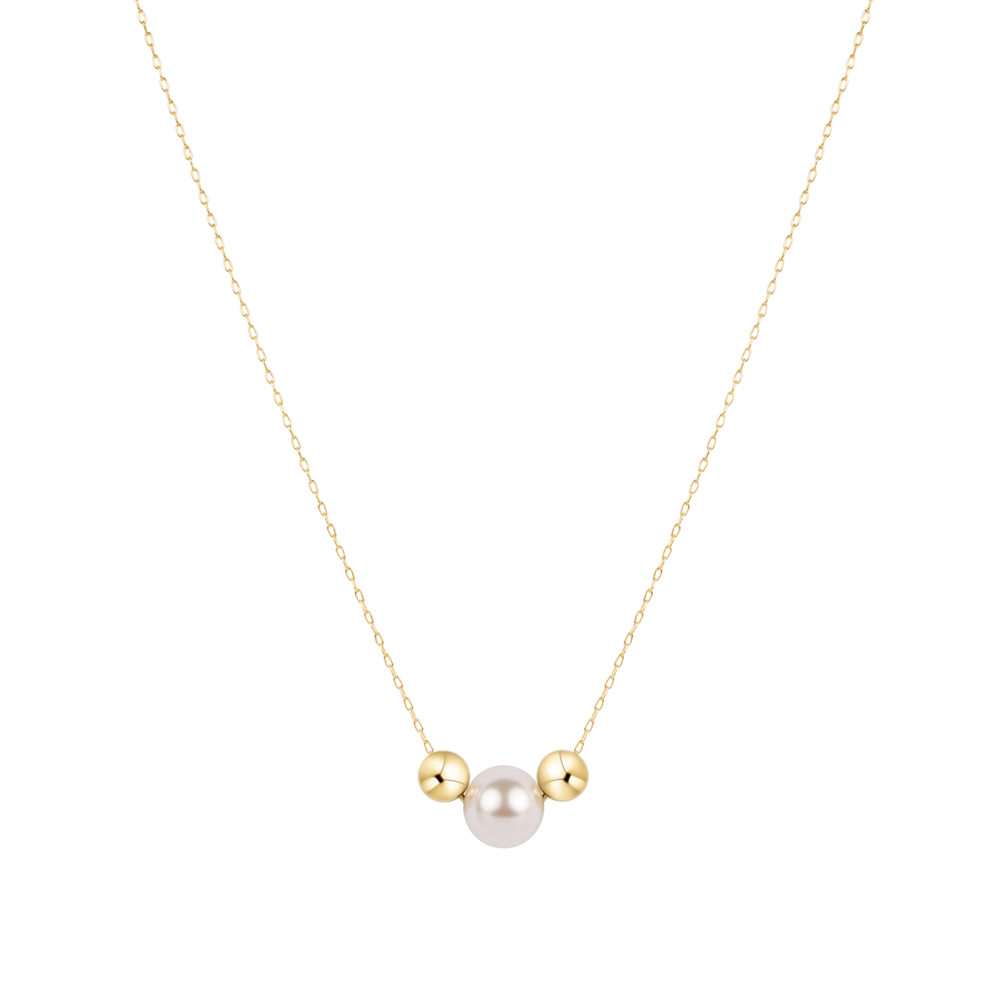 16" Necklace Gold - Purpose Pearl