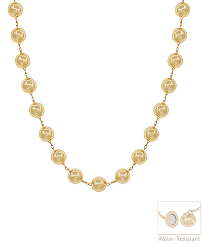 Small Ball Chain Magnetic Necklace