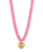 Daphanie Pink Necklace