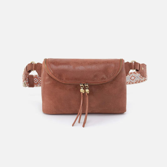 Fern Large Belt Bag - Burnished Saddle