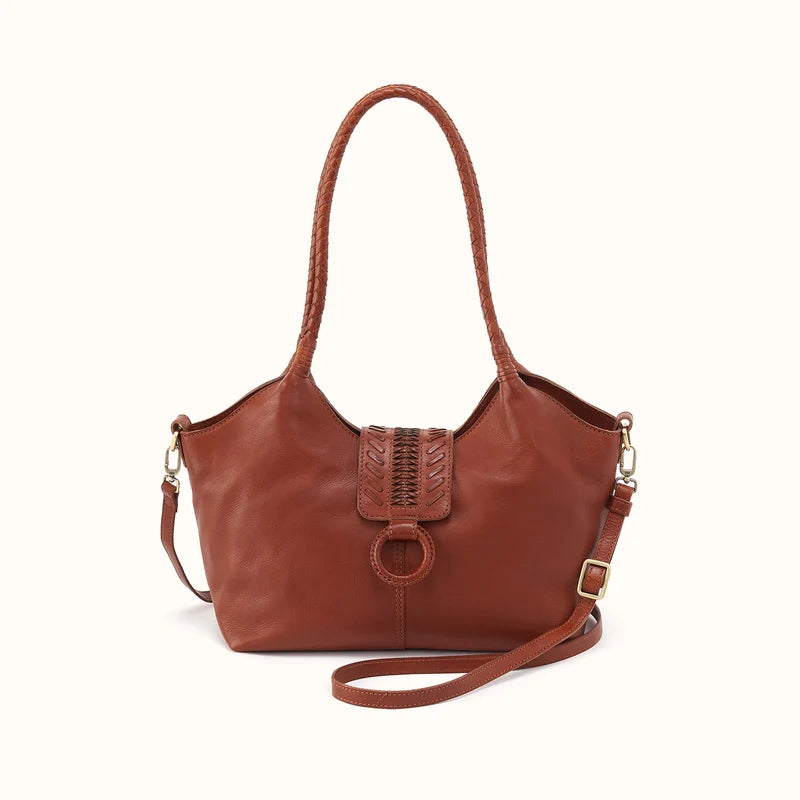 Foundery Small Tote Washed Leather | Kindling Brown