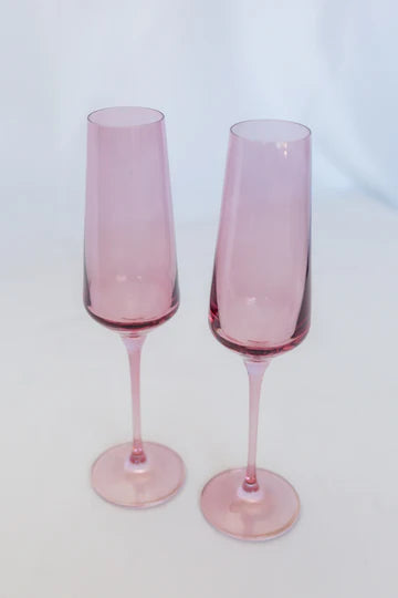 Champagne Flute Set/2-Rose