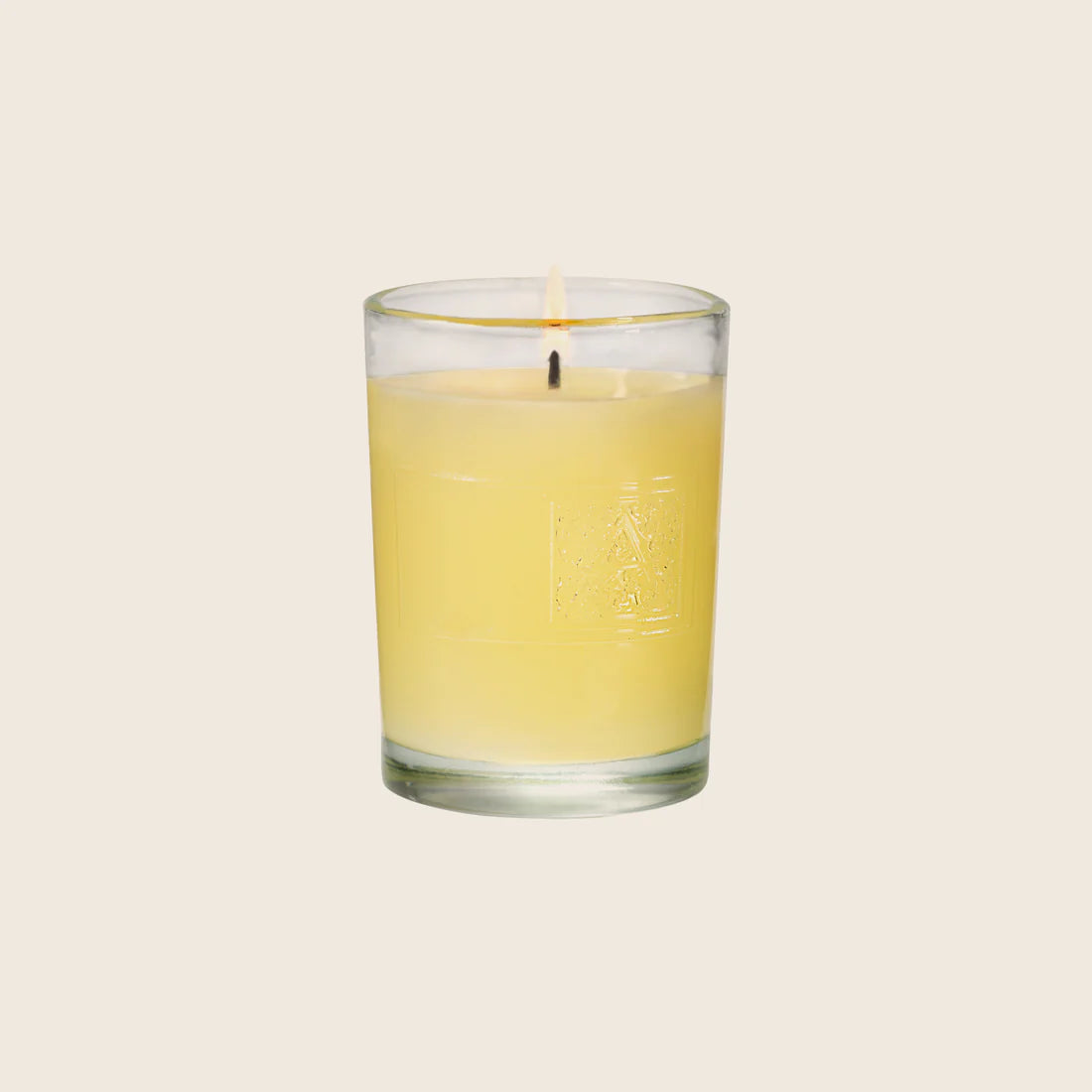 Orange & Evergreen - Votive Glass Candle