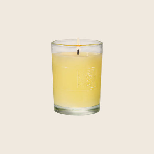Orange & Evergreen - Votive Glass Candle