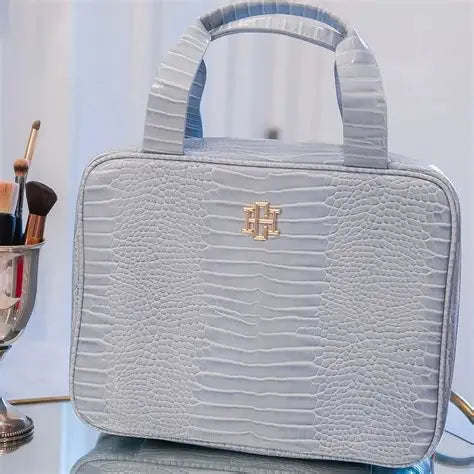 Punta Cana Large Light Blue Patent