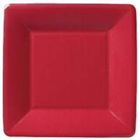 Linen-Red Salad/Dessert Plates