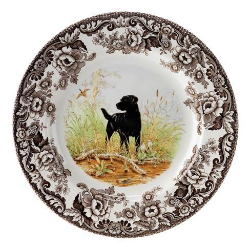 Woodland Salad Plates - Hunting Dogs