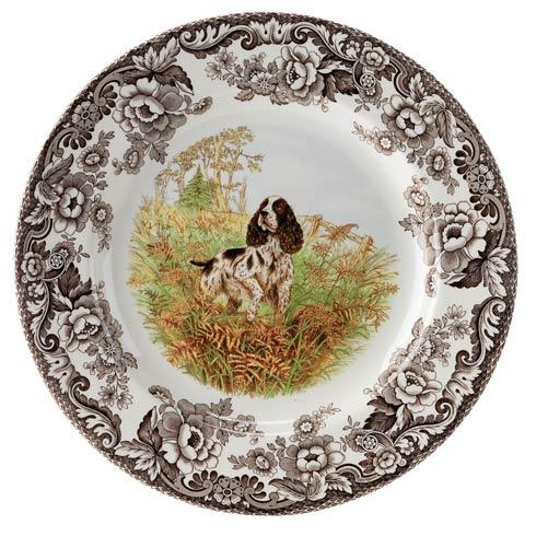 Woodland Salad Plates - Hunting Dogs