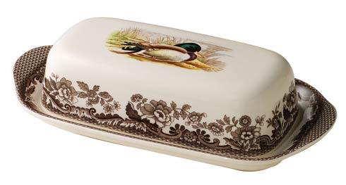 Woodland Mallard Covered Butter Dish