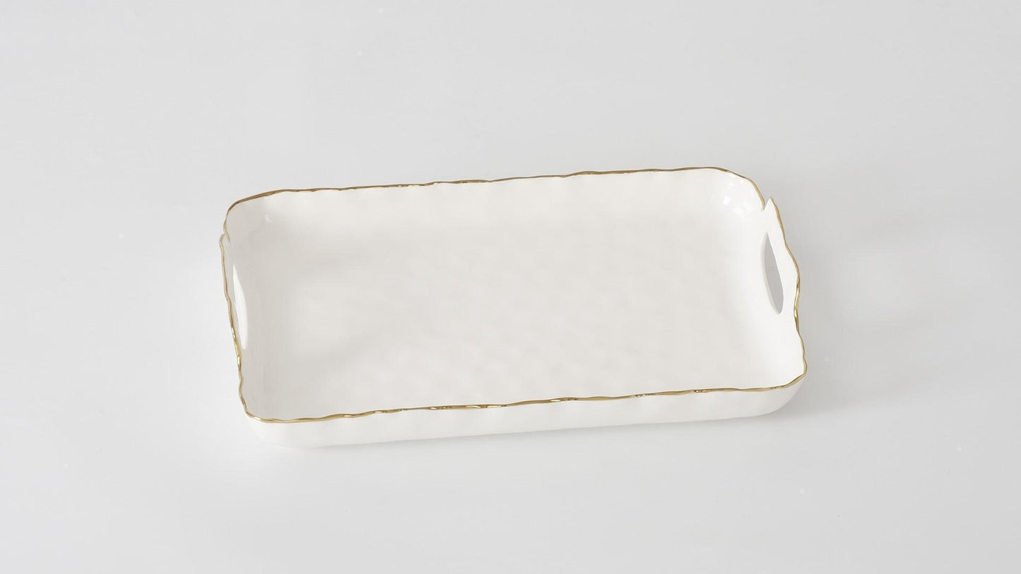 Portofino Rectangular Tray with Handles