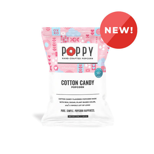 Cotton Candy Popcorn Snack Bag