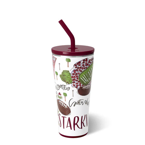 Saturdays in Starkville Straw Tumbler 32 oz