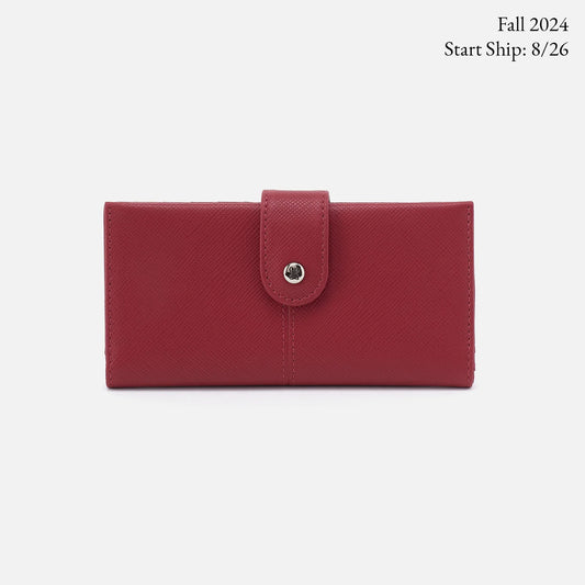 Essential Bifold Wallet - Cranberry