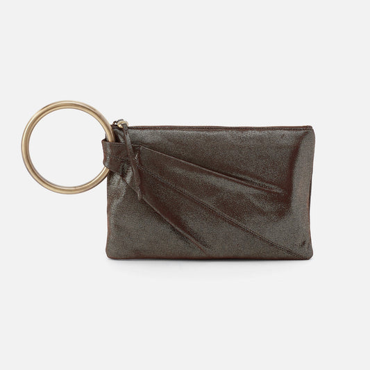 Sheila Ring Clutch - Coffee Galaxy