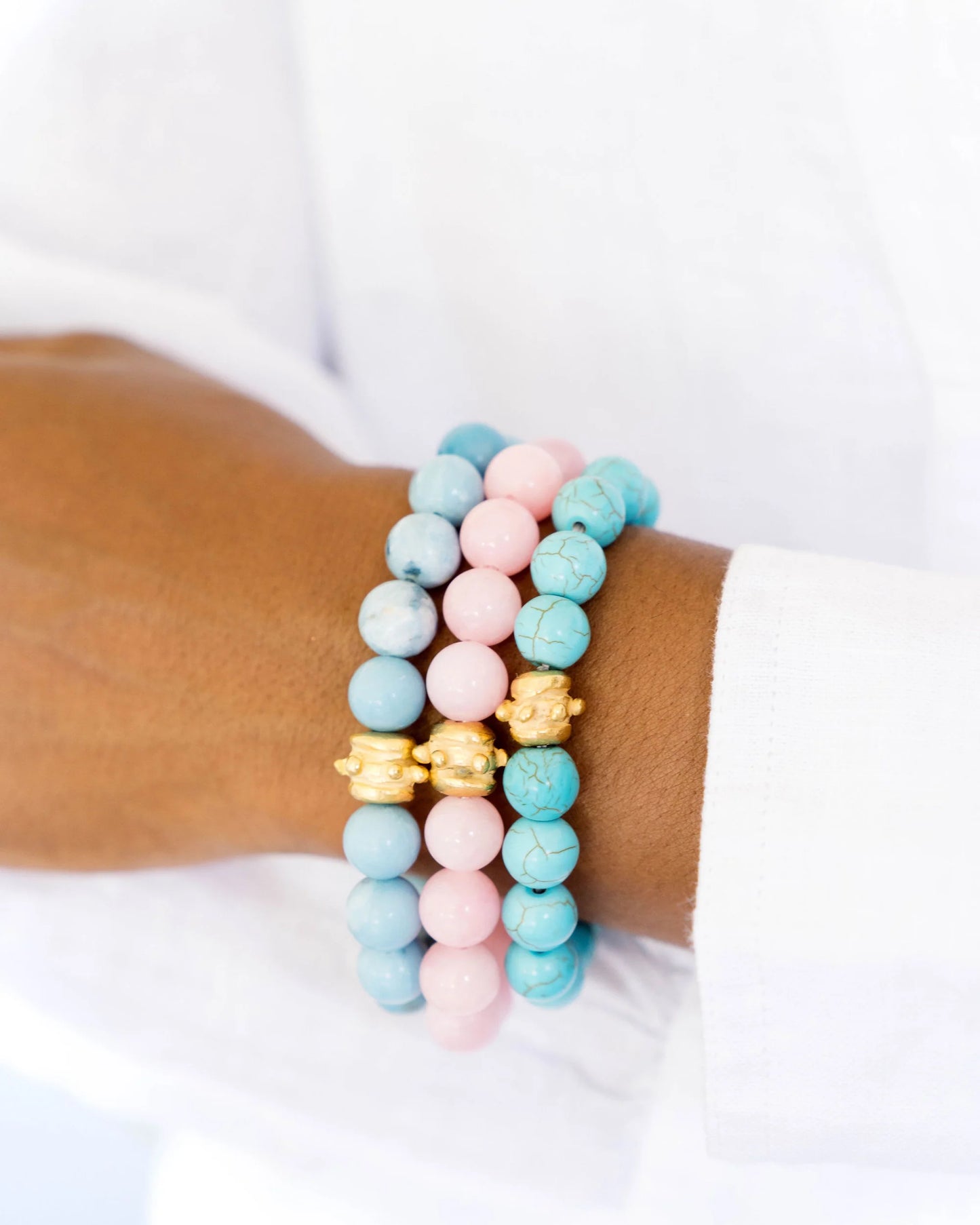 Bailey Stretch Bracelet - Turquoise