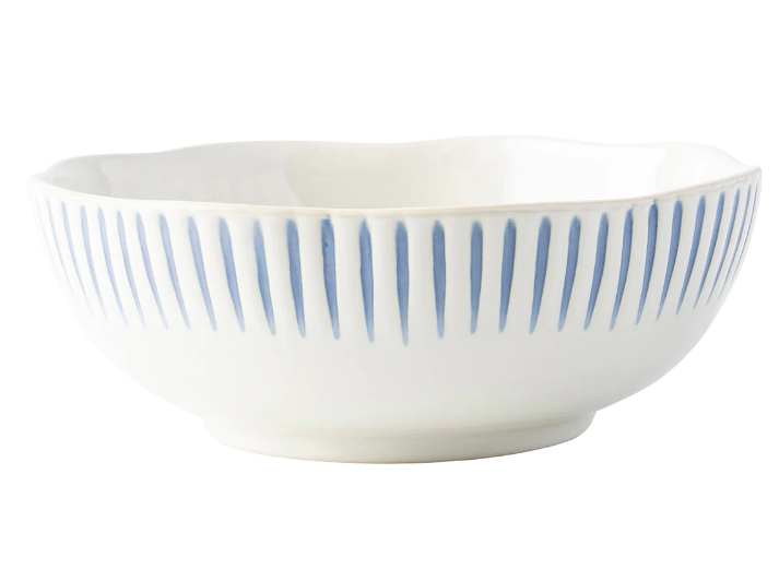 Sitio Stripe Indigo - Coupe/Pasta Bowl