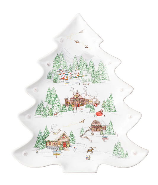 Berry & Thread North Pole - 15" Tree Platter